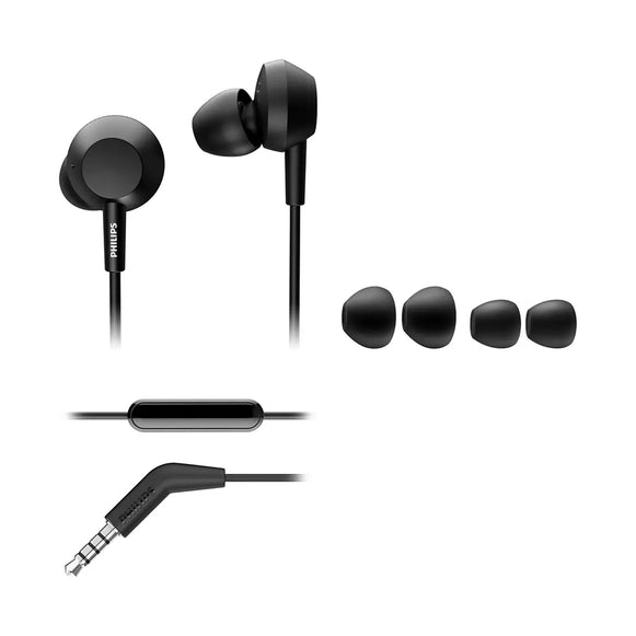 AUDIFONOS IN EAR M/L NEGRO TAE4105BK PHILIPS