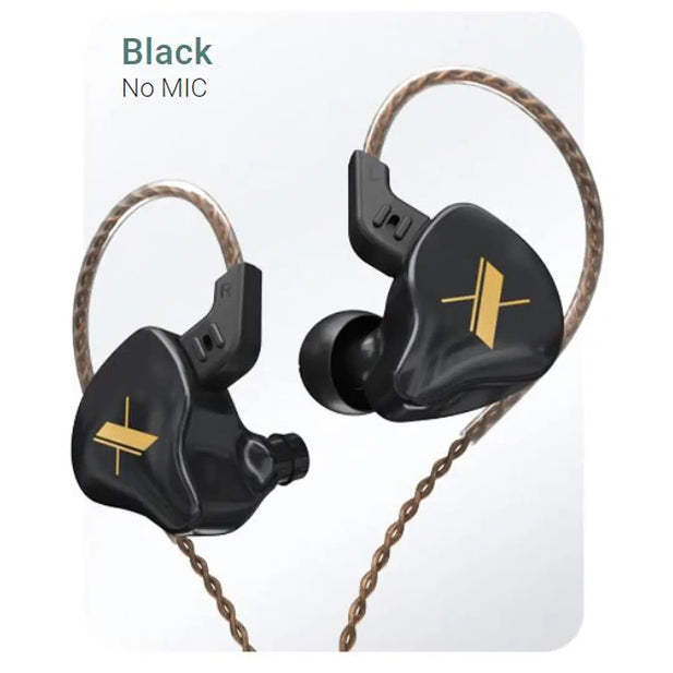 AUDIFONOS IN EAR NEGRO KZ EDX