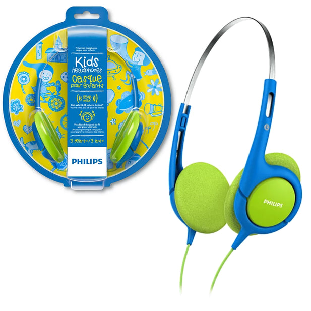 AUDIFONOS KIDS AZUL/VERDE PHILIPS SHK1030