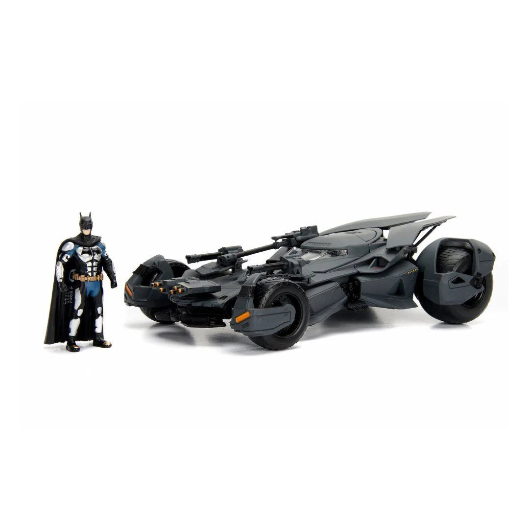 AUTO BATMOBILE Y BATMAN JUSTICE LEAGUE 1:24 JADA 99232