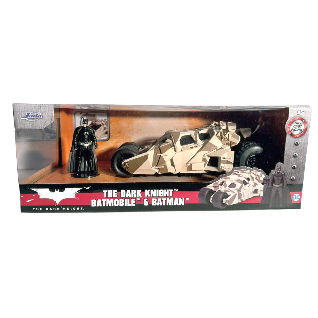 AUTO BATMOBILE Y BATMAN THE DARK KNIGHT 1:24 JADA 98543
