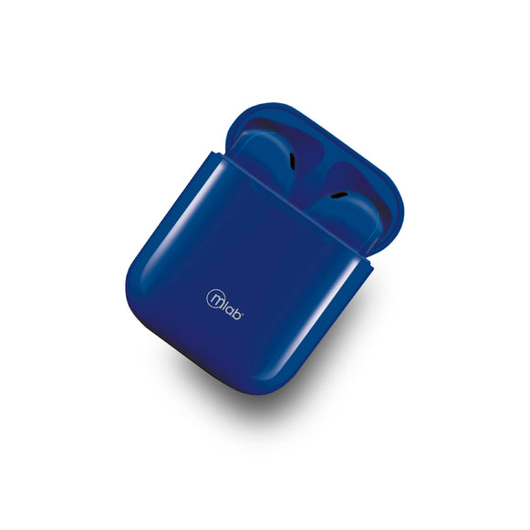 Audífonos BT Just Fly Touch AZUL TWS Mlab