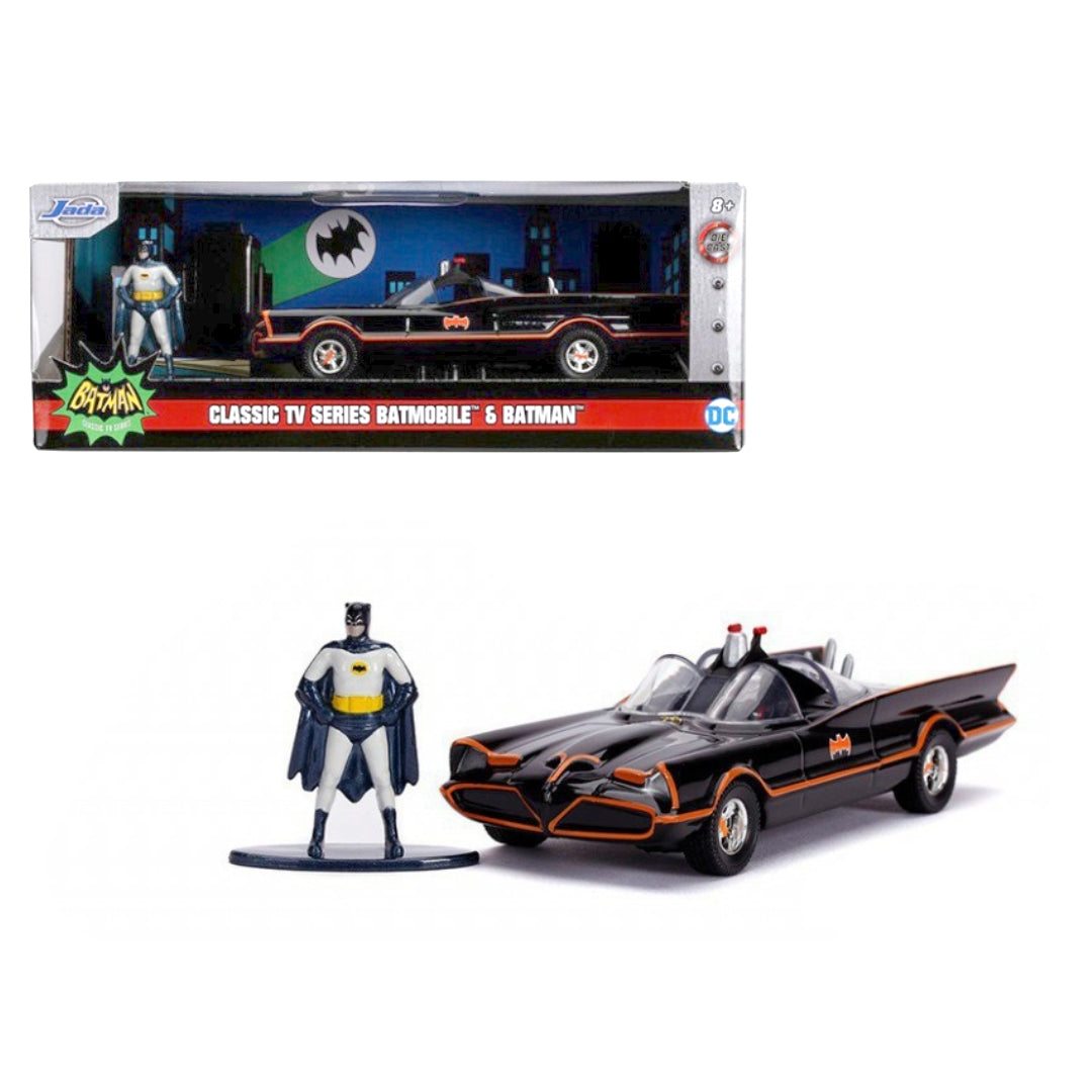 Auto a Escala Classic Tv Series Batmobile & Batman 1:32 JADA 31703