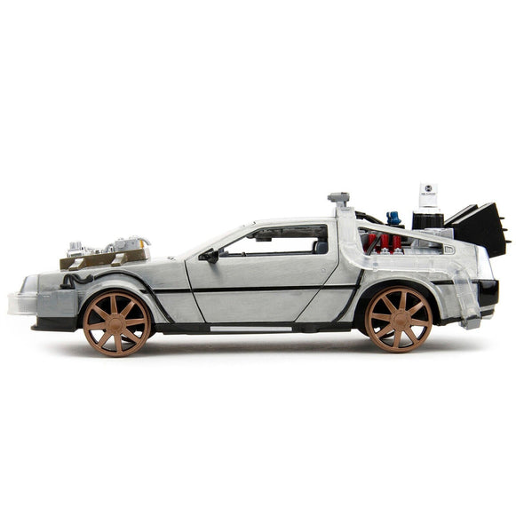 Auto a Escala Delorean Volver al Futuro 3 1:24 JADA 34996