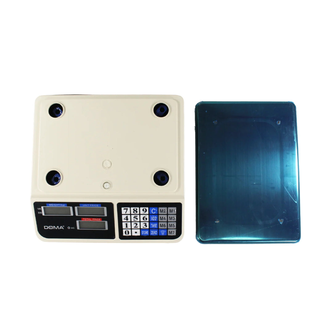 BALANZA DIGITAL DE 40KG RECARGABLE DOMA DM0046