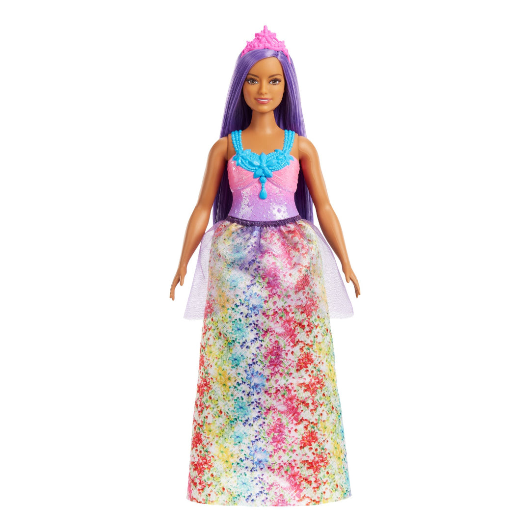 BARBIE DREAMTOPIA PRINCESAS CABELLO MORADO HGR13 HGR17