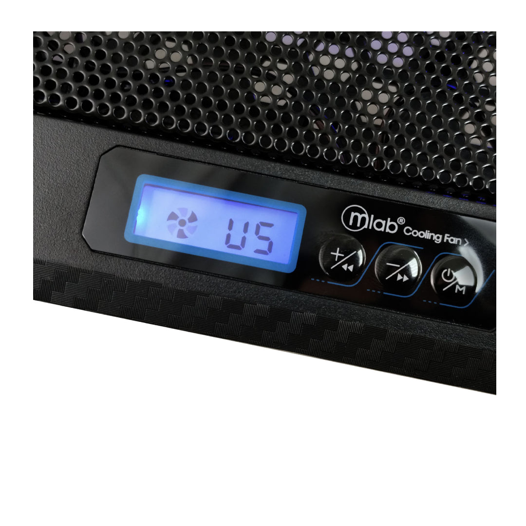 BASE VENTILADOR PARA NOTEBOOK TWO BIG FAN 15.6" MLAB