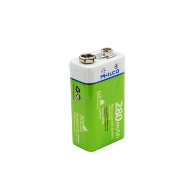 BATERIA 9V RECARGABLE 280 MAH PHILCO 92800