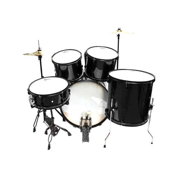 BATERIA PARA ADULTO DE 5 PIEZAS NEGRO PRO DRUMS PRD05-BK