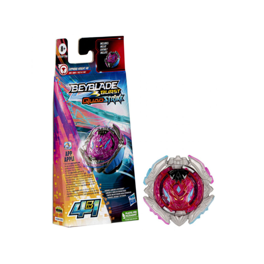 BEYBLADE BURST QUADSTRIKE XIPHOID KNIGHT K8 HASBRO F7779