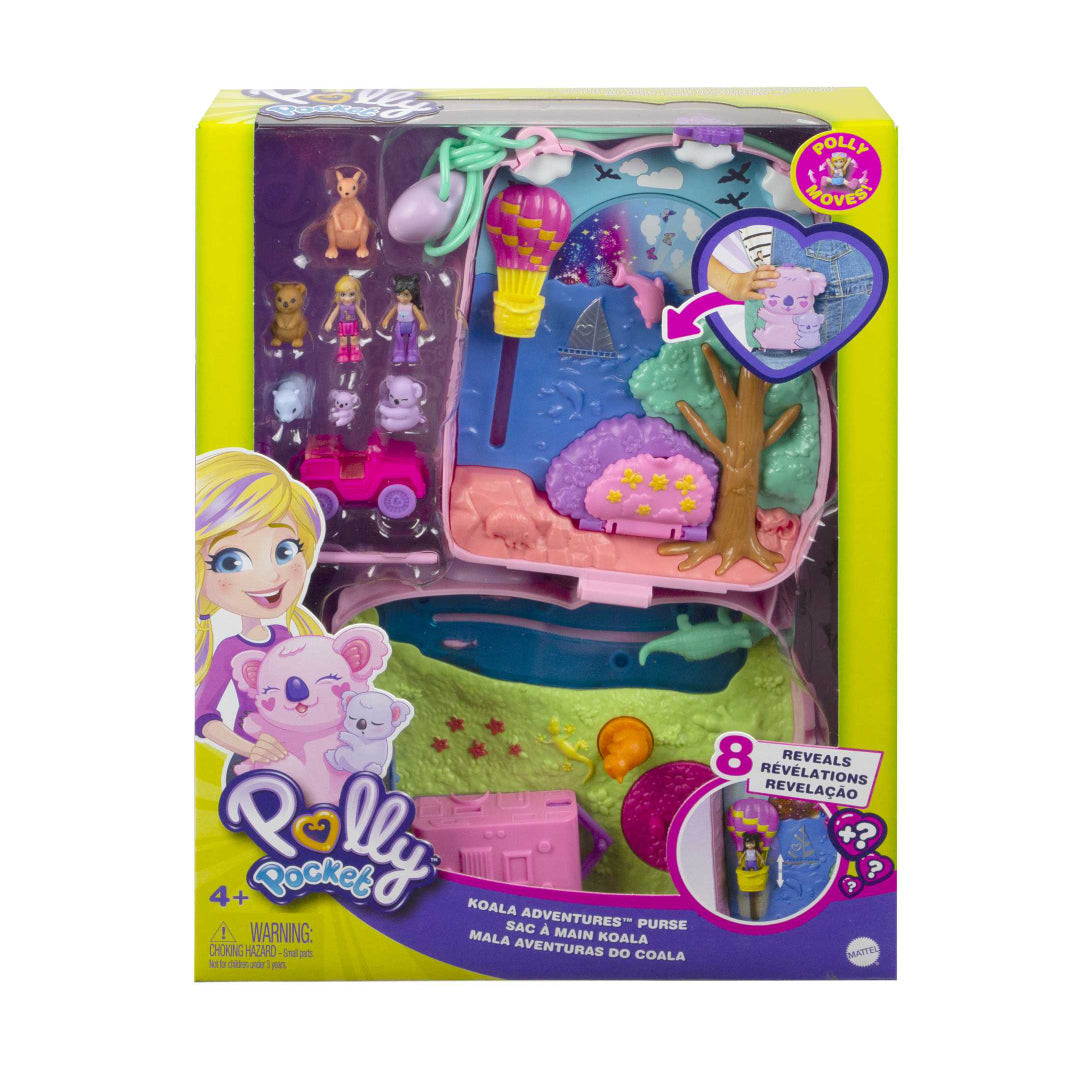 BOLSO AVENTURAS DE KOALA POLLY POCKET GKJ63 GXC95
