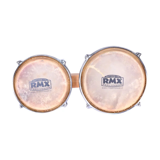 BONGO 7" + 8" NATURAL - RAYAS CON FUNDA W7080/CN RMX