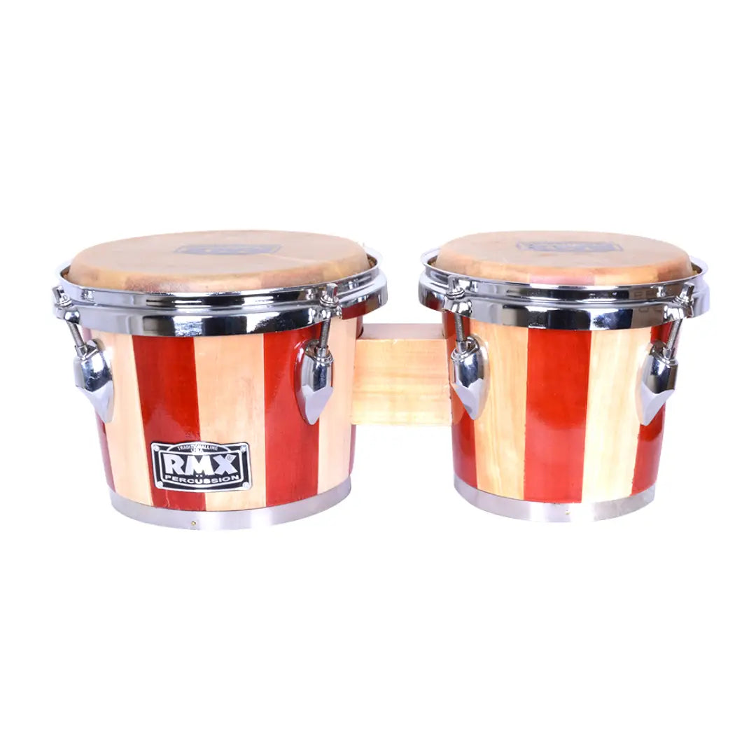 BONGO 7" + 8" NATURAL - RAYAS CON FUNDA W7080/CN RMX