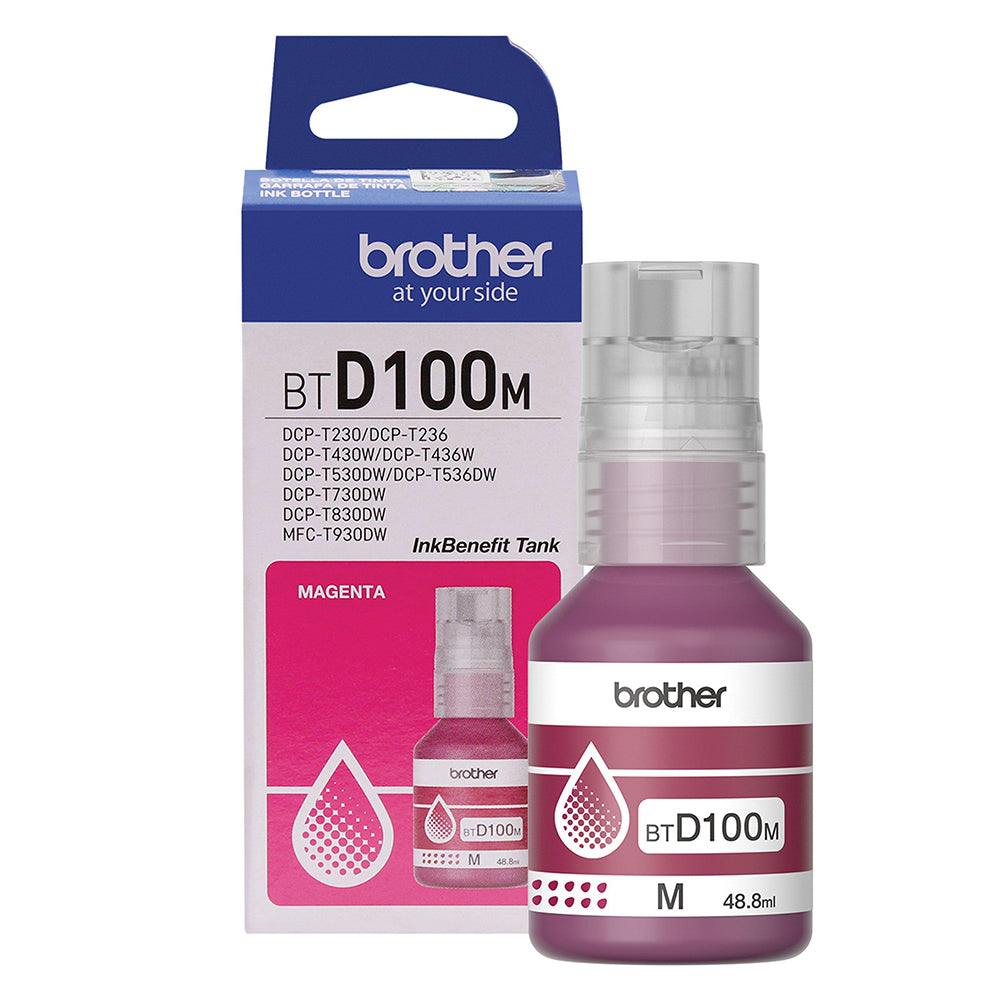 TINTA BTD100M MAGENTA BROTHER