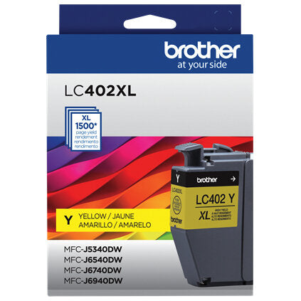 CARTUCHO BROTHER LC402XL AMARILLA