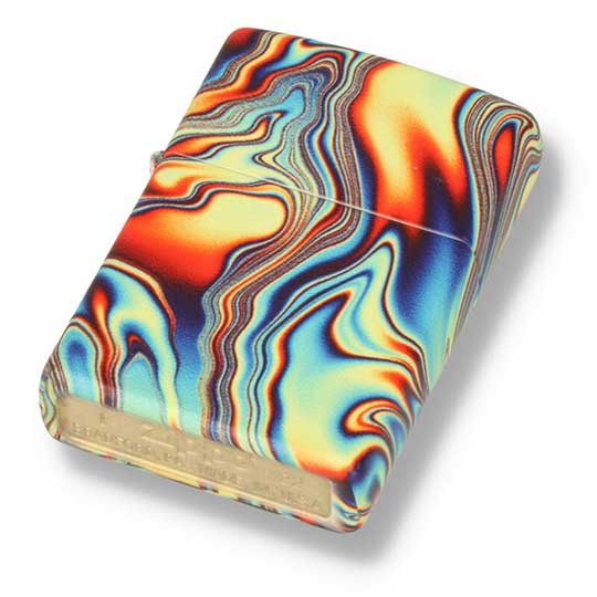 ZIPPO 48612 COLORFUL SWIRL PATTERN
