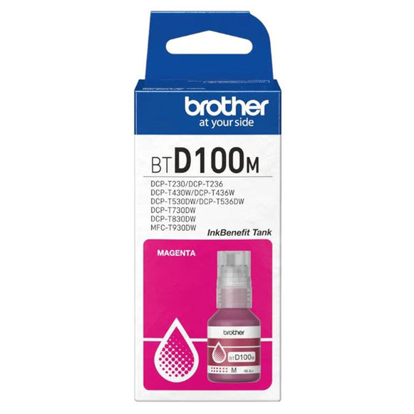 TINTA BTD100M MAGENTA BROTHER