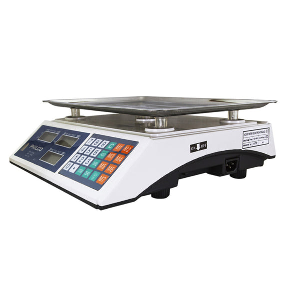 Balanza pesa bascula Digital Recargable 40KG PHILCO CS-841