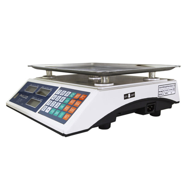 Balanza pesa bascula Digital Recargable 40KG PHILCO CS-841