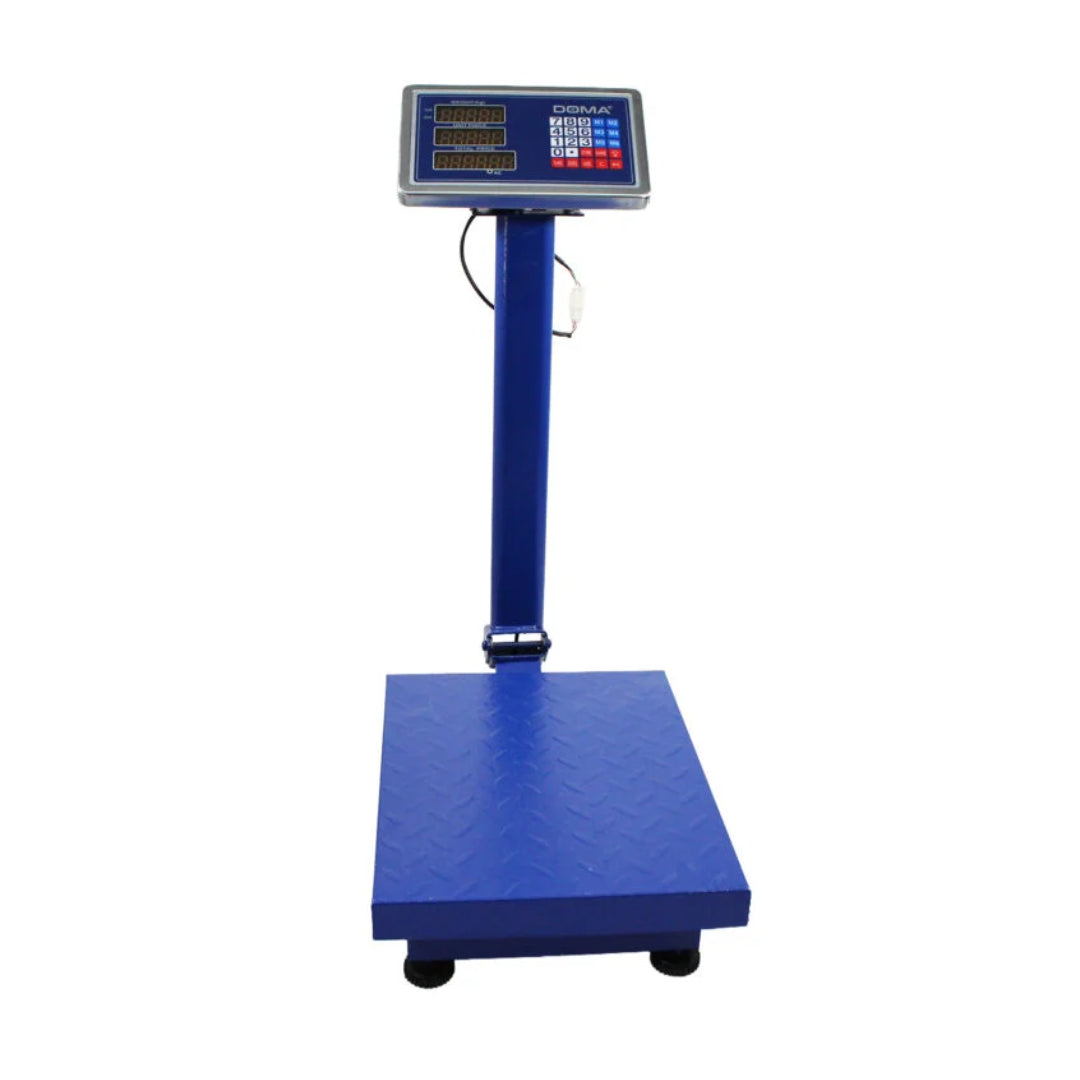 Balanza digital de plataforma plegable DOMA DM0048 de 150 kg