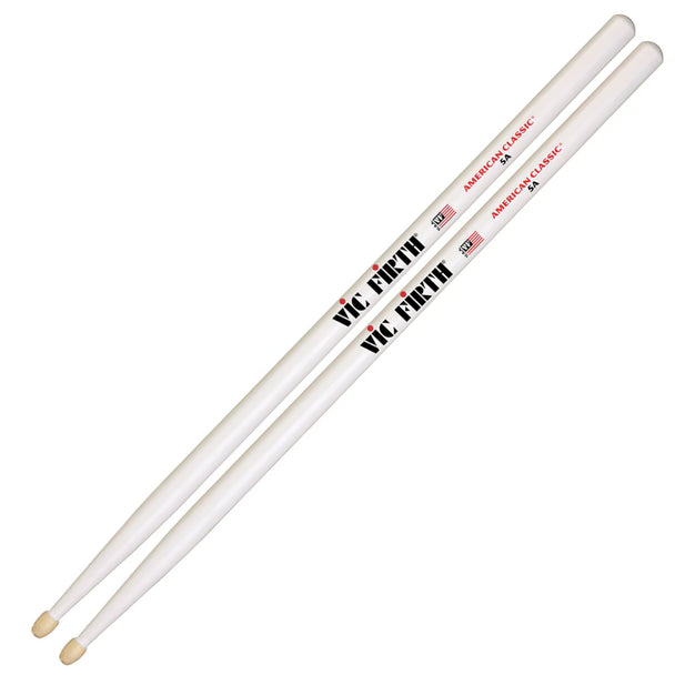 Baquetas 5AW Punta De Madera Blanca Vic Firth