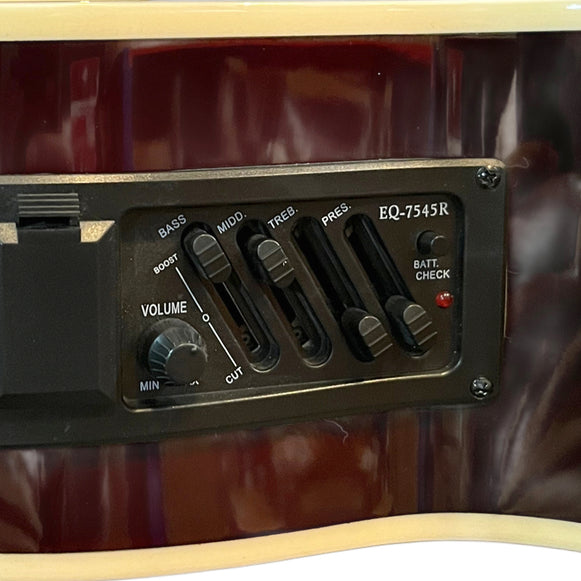 Guitarra Electroacustica 40" Bilbao Sunburst BIL-404-EQ SB