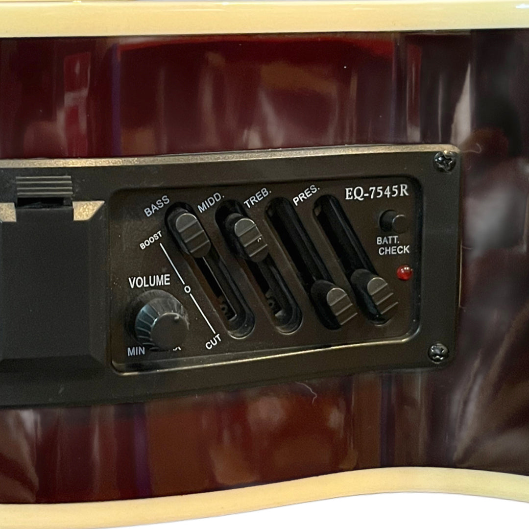 Guitarra Electroacustica 40" Bilbao Sunburst BIL-404-EQ SB