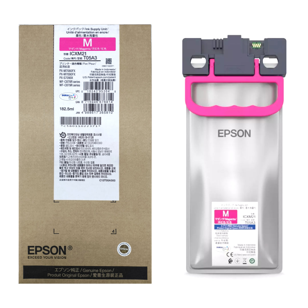 Bolsa de Tinta Epson T05A3 Magenta