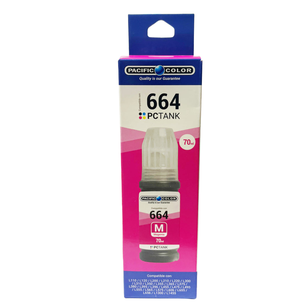 Botella de Tinta Alternativa 664 Cyan Pacific Color – Fotosol