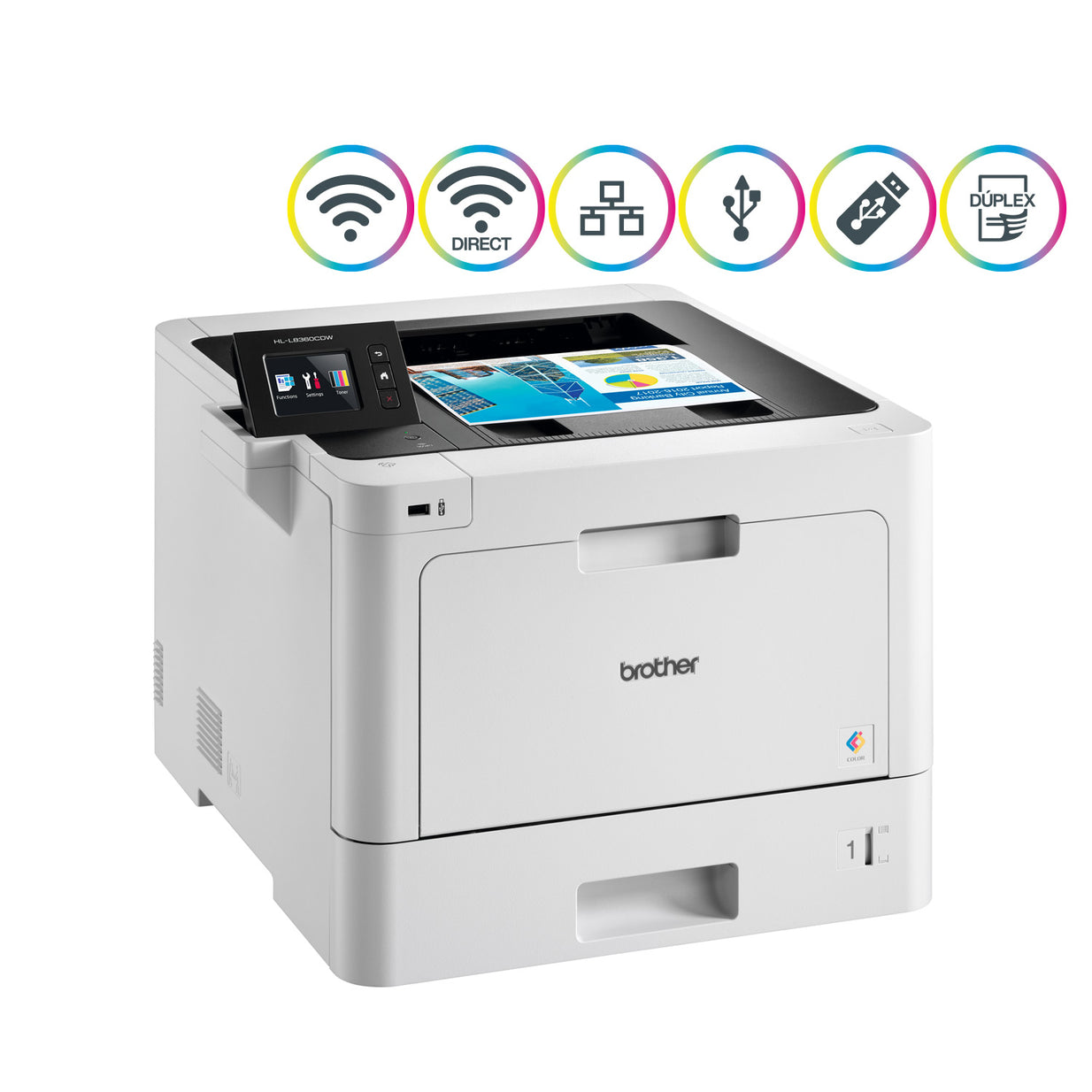 IMPRESORA LASER COLOR HL-L8360CDW BROTHER