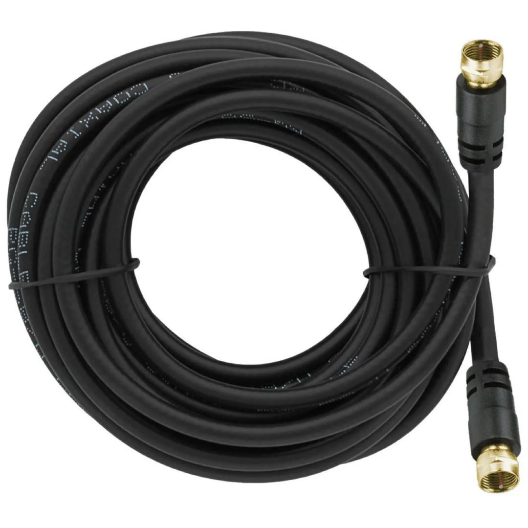 CABLE COAXIAL 7.5M NEGRO MACROTEL MV-821