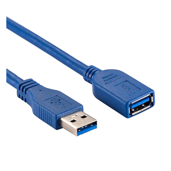 CABLE DE EXTENSION USB 3.0 AZUL 1.8 MT ULINK 0150128