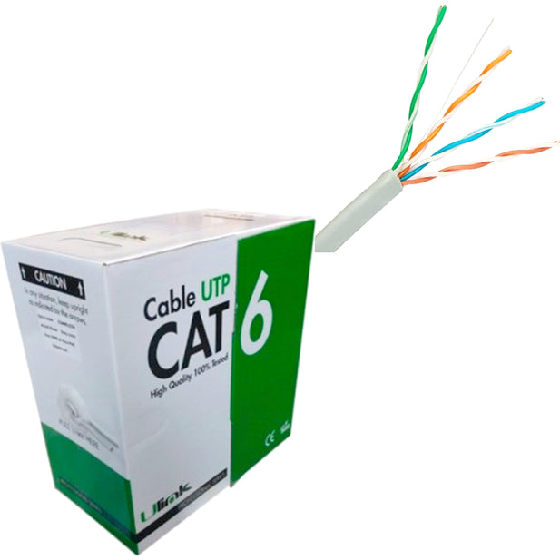 CABLE DE RED CAT6 100M ULINK 0210095