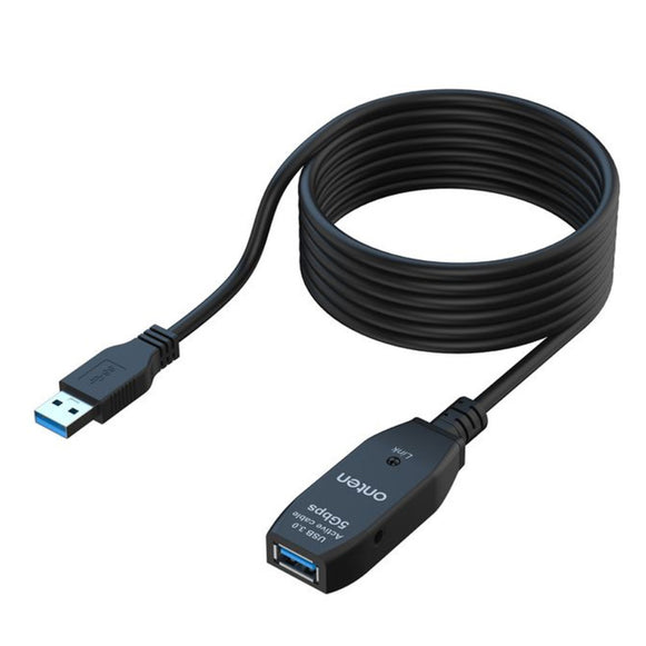 CABLE EXTENSION USB 3.0 ACTIVO 10MT OTN-US207 ONTEN