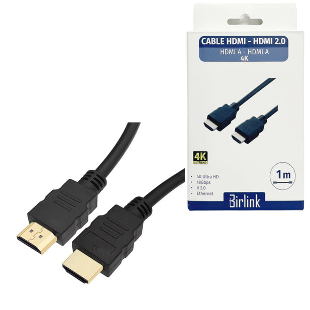CABLE HDMI 1 METRO 4K BIRLINK BR10435