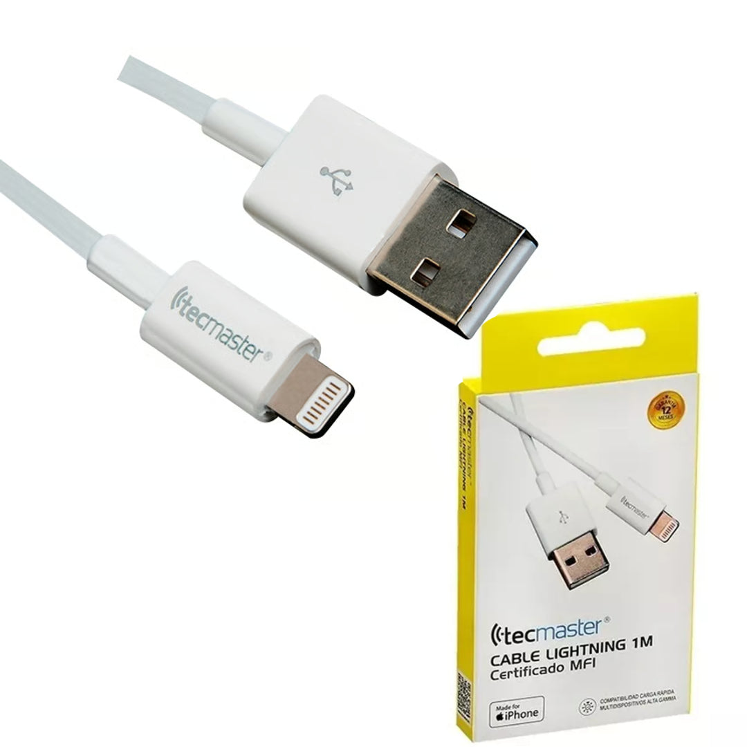 CABLE LIGHTNING 1M TECMASTER TM-200529