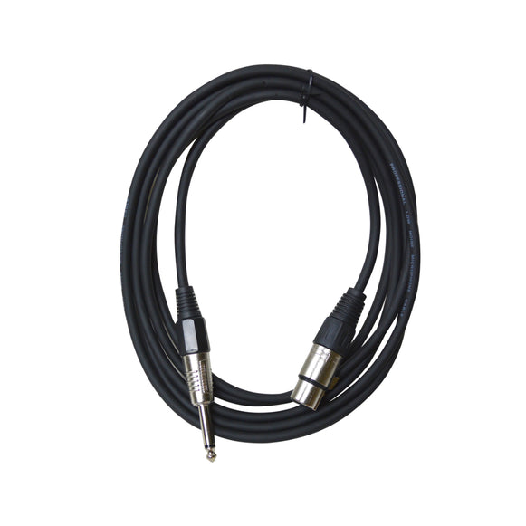 CABLE MICROFONO PLUG-XLR 5M CARVERPRO MEPX-02