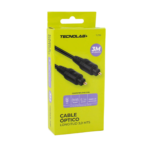 CABLE OPTICO DE AUDIO 3M TECNOLAB TL736
