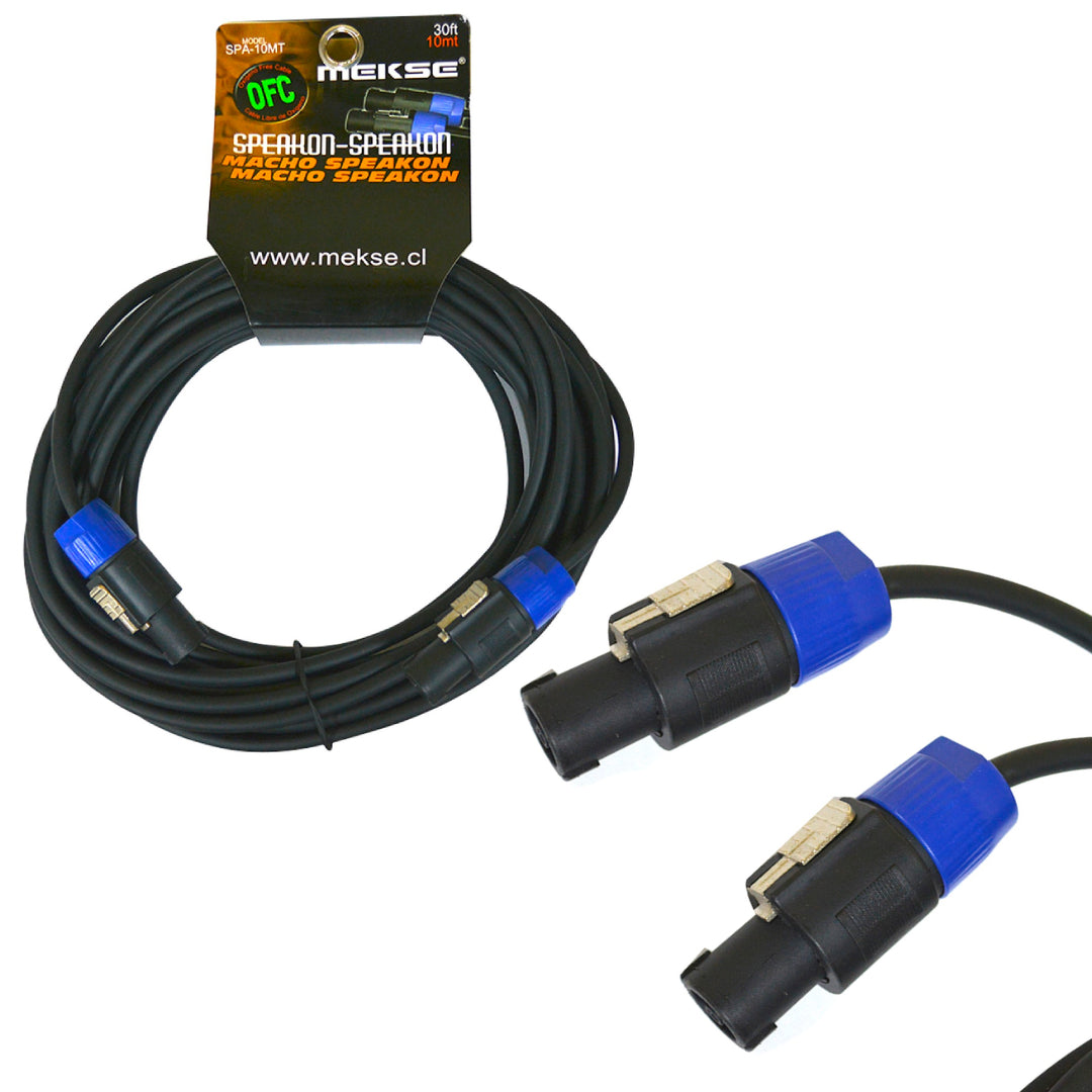 CABLE SPEAKON-SPEAKON  30 METROS MEKSE SPA-30MT