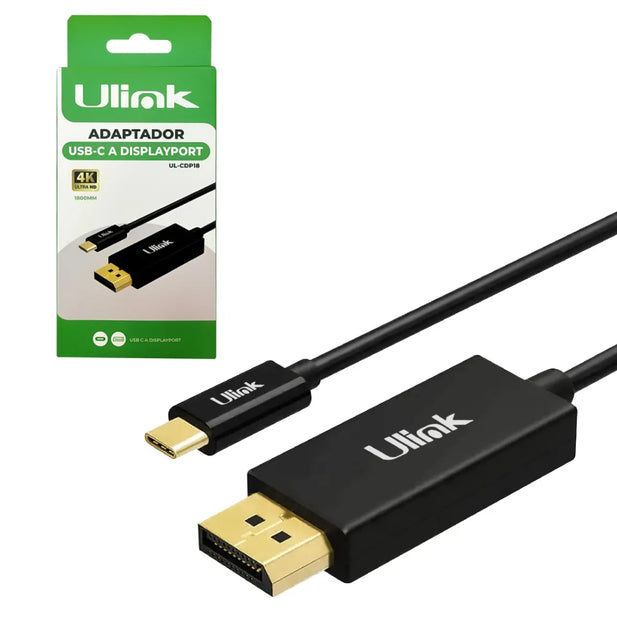 CABLE TIPO C A DISPLAYPORT ULINK UL-CDP18