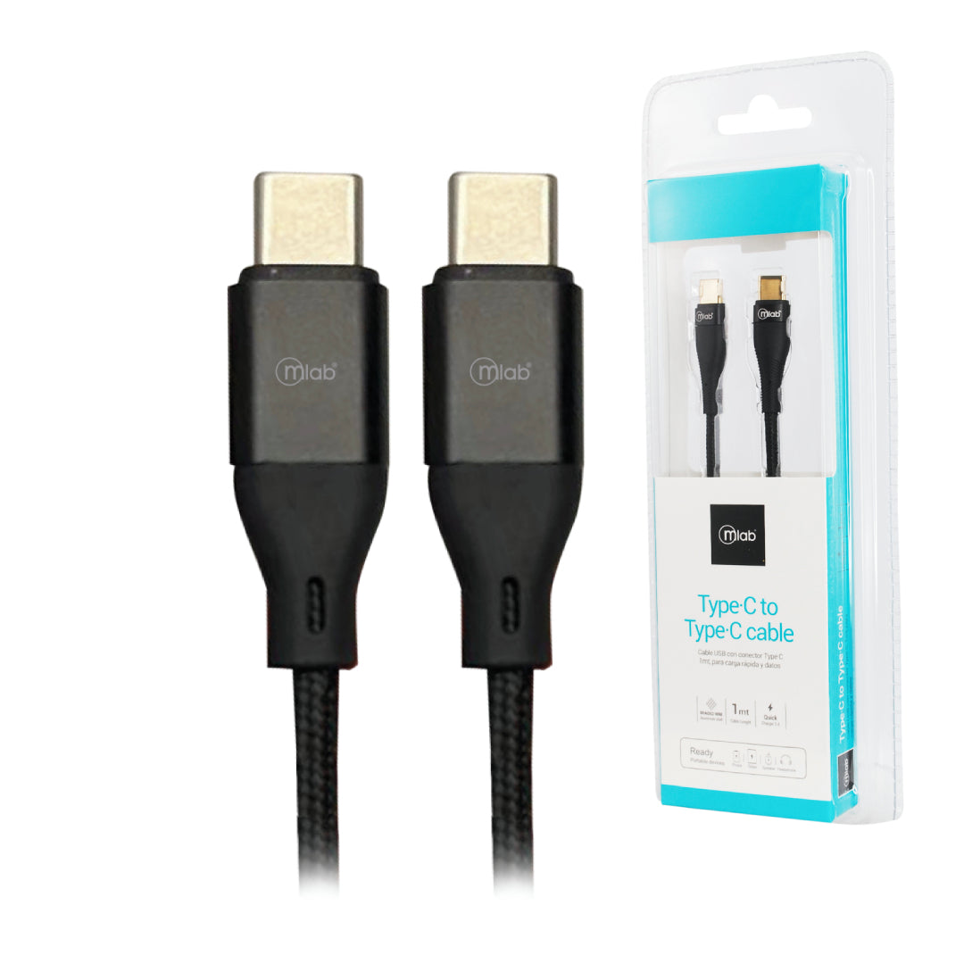 CABLE TIPO C A TIPO C 3A 1M MLAB 9267