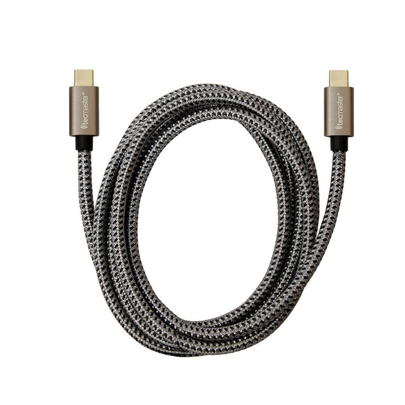 CABLE TIPO C A TIPO C TRENZADO 5A 100W TECMASTER TM-200545
