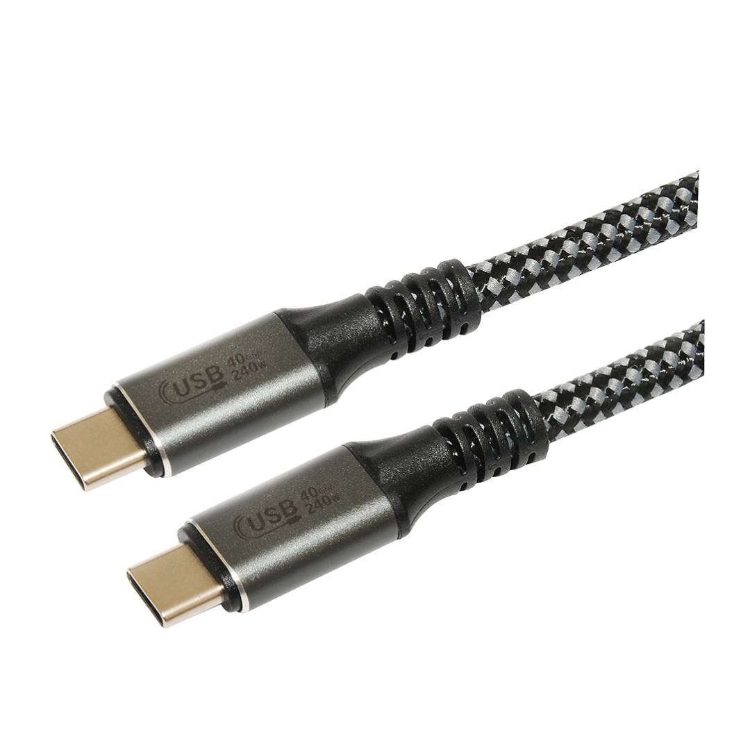 CABLE TIPO C (THUNDERBOLT) 240W TECMASTER TM-200548