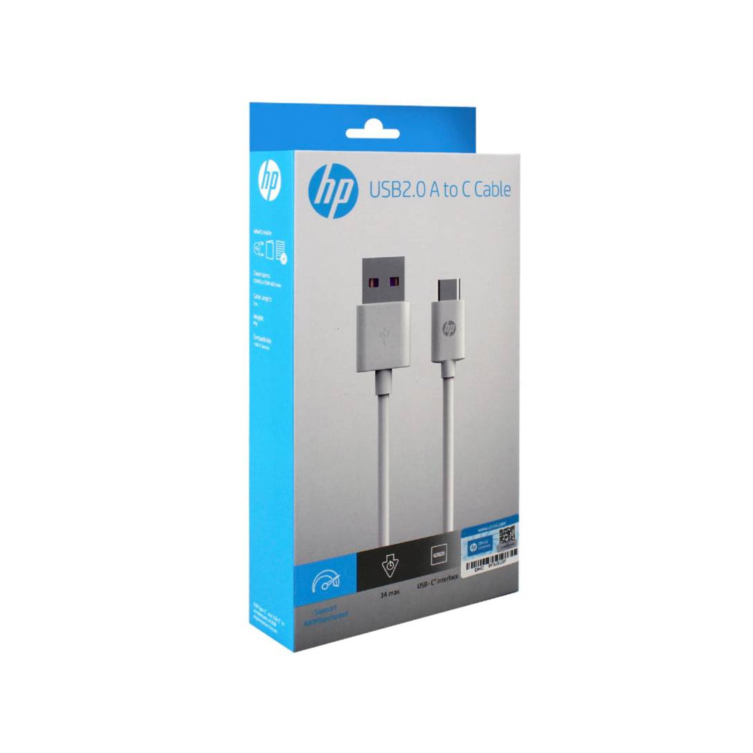 CABLE USB A TIPO-C 1M BLANCO TC100 HP