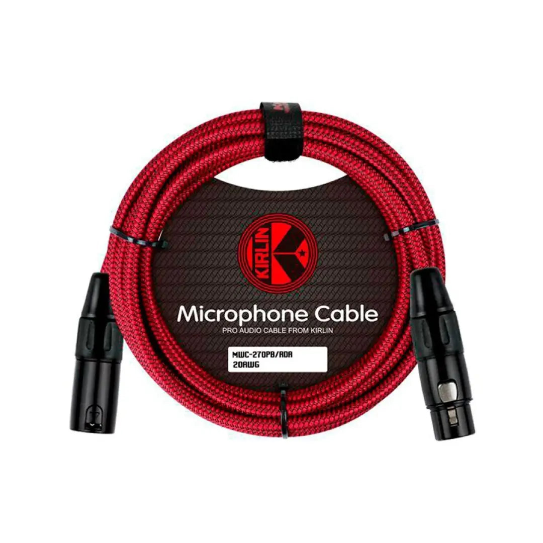 CABLE XLR H - XLR M 6 METROS KIRLIN MWC-270RD