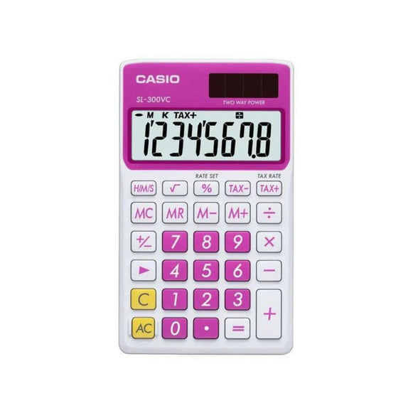 CALCULADORA CASIO SL-300VC-RD