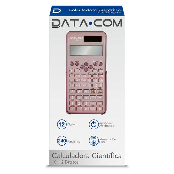 CALCULADORA CIENTIFICA 240 FUNCIONES DATACOM 553267