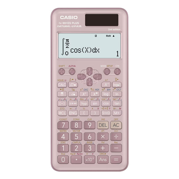 CALCULADORA CIENTIFICA FX-991ES PLUS-PK 2E ROSA CASIO