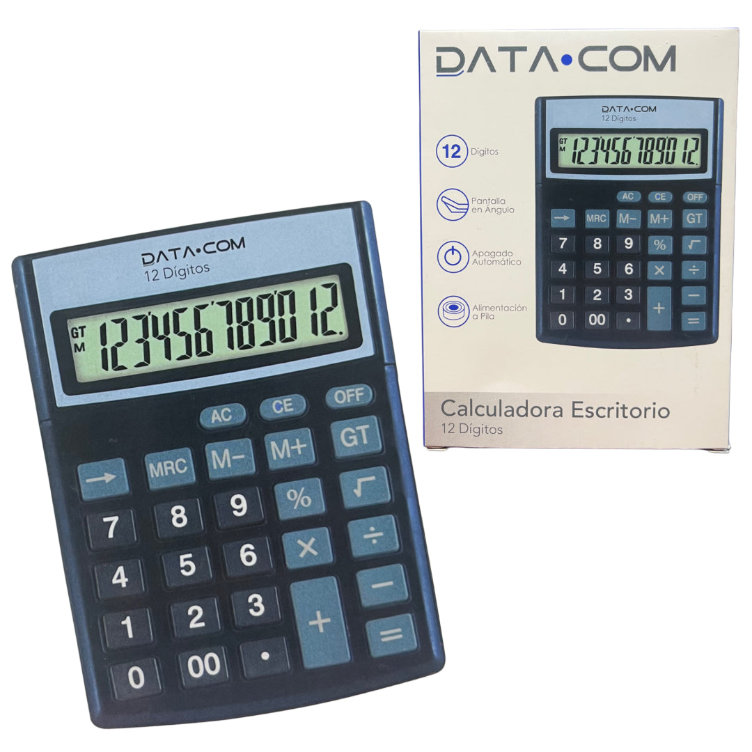 CALCULADORA DE 12 DIGITOS DATACOM 553262