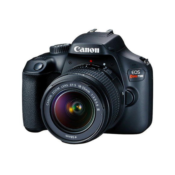 CAMARA CANON EOS REBEL T100 EF-S 18-55 f/3.5-5.6 III KIT